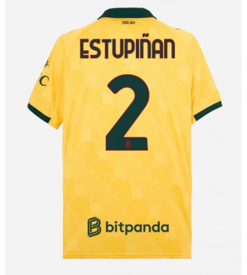 AC Milan Pervis Estupinan #2 Replik 3rd trikot 2025-26 Kurzarm